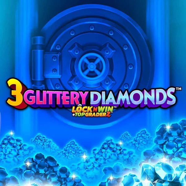 Enjoy 3 Glittery Diamonds by PearFiction Studios – logo hosted on skyhillscasino-be.com