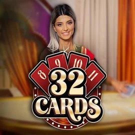 Live Casino logo of 32 Cards from Ezugi at SkyHills Casino