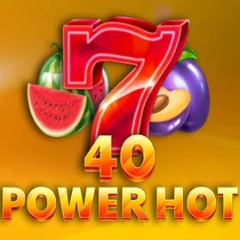 40 Power Hot online game logo by Amusnet Interactive on skyhillscasino-be.com