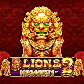 5 Lions Megaways 2 slot logo by Pragmatic Play at SkyHills Casino