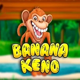 Banana Keno online game logo by Caleta Gaming on skyhillscasino-be.com