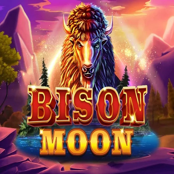Bison Moon slot icon by Northern Lights Gaming, available at SkyHills Casino