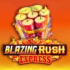 Blazing Rush Express slot visual from AreaVegas available on skyhillscasino-be.com
