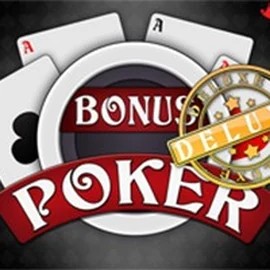 Bonus Poker Deluxe - 3 Hands slot logo by RTG (Reel Time Gaming) at SkyHills Casino