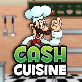 Try Cash Cuisine slot by Wizard Games on skyhillscasino-be.com – logo image