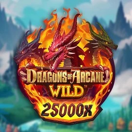 Dragons of Arcane Wild logo – Slots by Foxium at SkyHills Casino