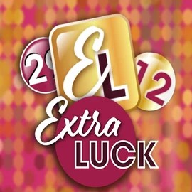 Extra Luck slot logo by Triple Cherry at SkyHills Casino