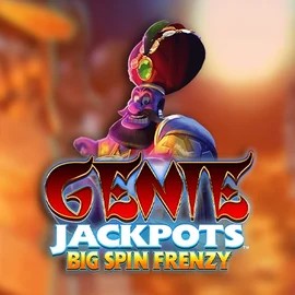 Genie Jackpots: Big Spin Frenzy slot visual from Blueprint Gaming available on skyhillscasino-be.com