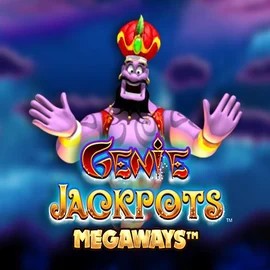 Genie Jackpots Megaways logo by Blueprint Gaming at SkyHills Casino