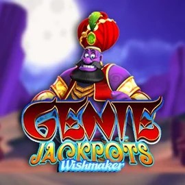 Genie Jackpots Wishmaker game by Blueprint Gaming – logo hosted on SkyHills Casino