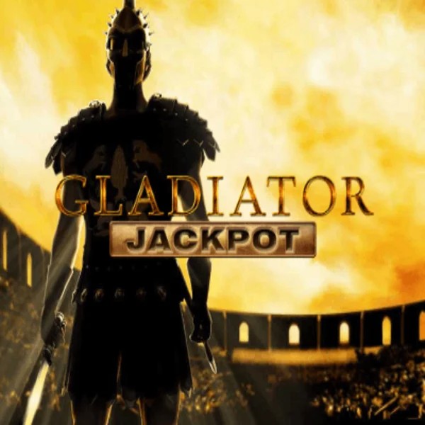 Gladiator Jackpot logo – Slots by Playtech at SkyHills Casino