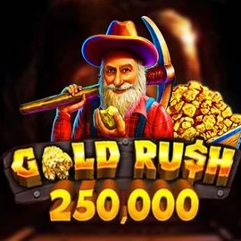 Gold Rush Scratchcard logo by Pragmatic Play at SkyHills Casino