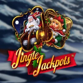 Jingle Jackpots casino game by Dragon Gaming – featured logo at SkyHills Casino