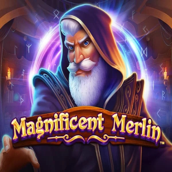 Magnificent Merlin online game logo by Greentube on skyhillscasino-be.com