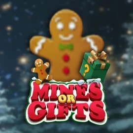 Lottery logo of Mines of Gifts from Funky Games at SkyHills Casino