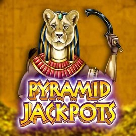 Pyramid Jackpots online game logo by King Show Games on skyhillscasino-be.com