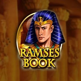 Logo of Ramses Book Deluxe from Gamomat at SkyHills Casino