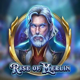 Enjoy Rise of Merlin by Play'n GO – logo hosted on skyhillscasino-be.com