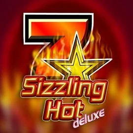 Sizzling Hot Deluxe logo – Slots by Novomatic at SkyHills Casino