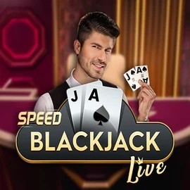 Speed Blackjack logo by Pragmatic Play at SkyHills Casino