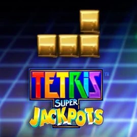 Official Jackpots logo: Tetris Super Jackpots by WMS at SkyHills Casino