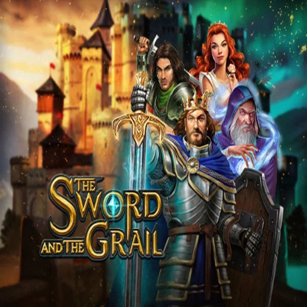 The Sword and the Grail game by Play'n GO – logo hosted on SkyHills Casino