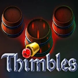 Thimbles by Evoplay, showcased at skyhillscasino-be.com – game logo