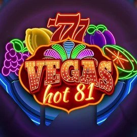 Vegas Hot 81 online game logo by Wazdan on skyhillscasino-be.com