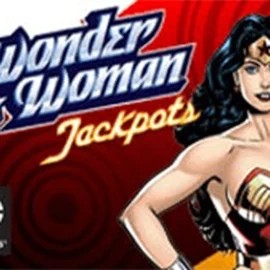 Wonder Woman Jackpots slot visual from Amaya available on skyhillscasino-be.com