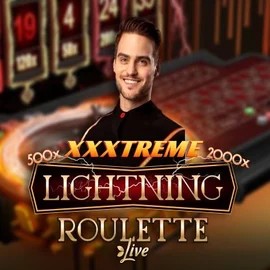 XXXtreme Lightning Roulette slot icon by Evolution, available at SkyHills Casino